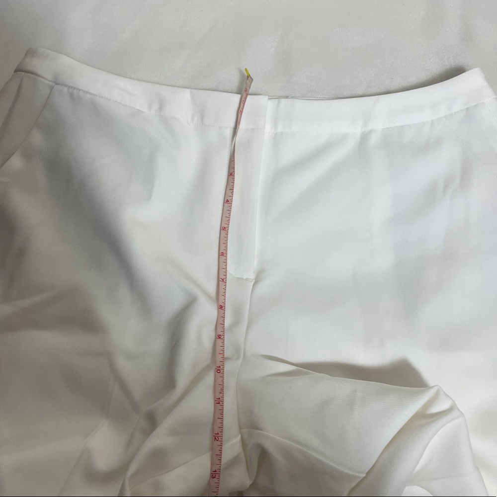 NEW Susan Graver 14 white classic office pants straight leg plus size - Picture 5 of 12